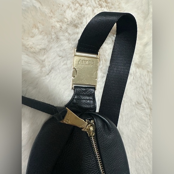 Aimee Kestenberg Black Leather Crossbody Bag - Picture 2 of 7
